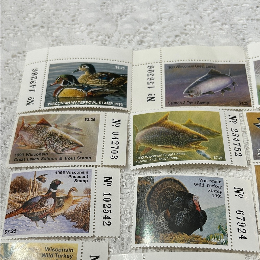 Wisconsin Wildlife Stamp Collection - Picture 6 of 8